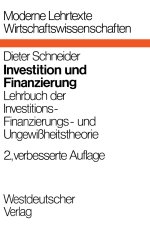 Investition und Finanzierung
