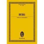 ALBAN BERG : VIOLIN CONCERTO - VIOLON & ORCHESTRE - PARTITION D'ETUDE
