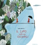 lupo con gli occhiali