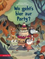 Wo geht's hier zur Party?: Ein herrlich originelle Bilderbuch zum Mitraten und Suchen