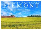 Piemont - Norditaliens stille Schönheit (Tischkalender 2026 DIN A5 quer), CALVENDO Monatskalender