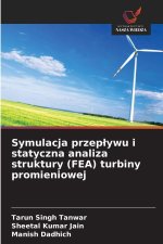 Symulacja przeplywu i statyczna analiza struktury (FEA) turbiny promieniowej