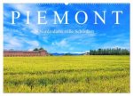Piemont - Norditaliens stille Schönheit (Wandkalender 2026 DIN A2 quer), CALVENDO Monatskalender