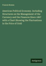 American Political Economy. Including Structures on the Management of the Currency and the Finances Since 1867 with a Chart Showing the Fluctuations i