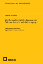 Wettbewerbsrechtliche Grenzen des Datenaustauschs und Datenzugangs