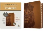 Biblia de Margen Amplio Ntv Con Filament (Sentipiel, León, Índice, Letra Roja)