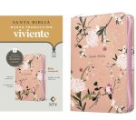 Biblia Compacta Ntv de Zíper, Con Filament (Sentipiel, Jardín Coral)