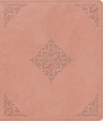 ESV Journaling Bible, Red Letter (Trutone, Blush Rose, Fleur-De-Lis Design)