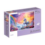 Milliwood. Drewniane puzzle. Jednorożec