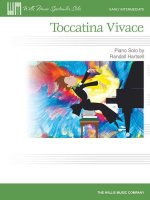 TOCCATINA VIVACE (EARLY INTERMEDIATE PIANO SOLO)