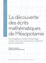 DECOUVERTE DES ECRITS MATHEMATIQUES DE MESOPOTAMIE