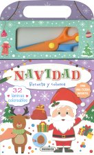 NAVIDAD. RECORTA Y COLOREA
