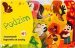 Tvarované leporelo se zvuky - Podzim