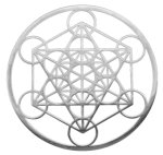 Metatron aus Edelstahl 12cm