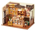 3D Dřevěná skládačka: Miniatura domečku - Pekárna