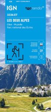 3336ET LES DEUX ALPES, OLAN-MUZELLE PN DES ECRINS / RECTO