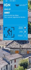 3541OT ANNOT, ST ANDRE-LES-ALPES PNR DU VERDON / RECTO