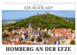 Ein Blick auf Homberg an der Efze in Farbe (Wandkalender 2026 DIN A4 quer), CALVENDO Monatskalender