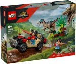 Lego Jurassic World Ucieczka terenówką przed Raptorem 76972