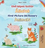 First Picture Dictionary - Animals (Hungarian English Bilingual Children's Book)