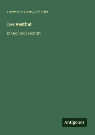Der Aesthet