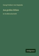 Aus großen Höhen