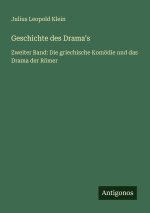 Geschichte des Drama's