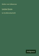 Letzte Ernte