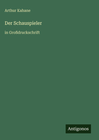 Der Schauspieler