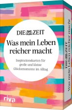 DIE ZEIT 'Was mein Leben reicher macht' - Inspirationskarten für große und kleine Glücksmomente im Alltag