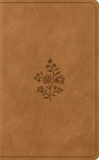 ESV Vest Pocket New Testament with Psalms and Proverbs, Red Letter (Trutone, Nubuck Caramel, Wildflower Design)