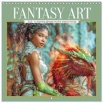 Fantasy Art - A charming glimpse into the world of fantasy (Wall Calendar 2026 12 × 12 Inch) CALVENDO 12 Month Wall Calendar