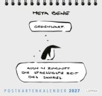 meta bene Postkartenkalender 2027