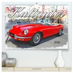 Kultautos der 1960er Jahre (hochwertiger Premium Wandkalender 2026 DIN A2 quer), Kunstdruck in Hochglanz