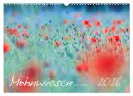 Mohnwiesen (Wandkalender 2026 DIN A3 quer), CALVENDO Monatskalender
