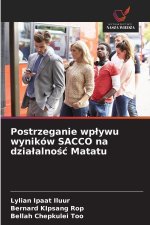 Postrzeganie wplywu wyników SACCO na dzialalnosc Matatu