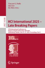 HCI International 2025 - Late Breaking Papers