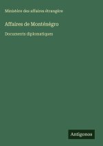 Affaires de Monténégro