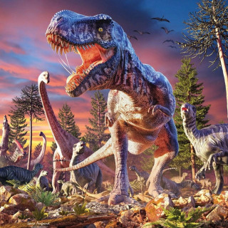 Magnet 3D T-Rex Attack