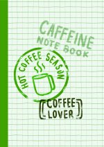 Carnet Caféine Vert