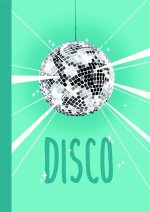 Carnet Disco Ciel turquoise