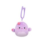 Squishmallows Klíčenka Fialový kaktus - Adrienne 9 cm