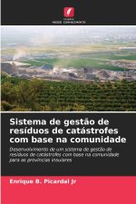 Sistema de gestão de resíduos de catástrofes com base na comunidade