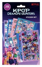 K-pop Demon hunters Set nálepek 500 ks