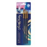 Zestaw pędzli nylonowych Astra Art&Hobby 3 sztuki