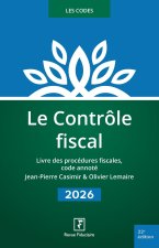 Le contrôle fiscal 2026