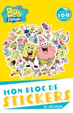 Bob l'éponge - Bloc de stickers et activités