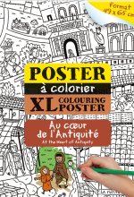 AU COEUR DE L'ANTIQUITE POSTER COLORIAGE