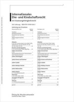 Internationales Ehe- und Kindschaftsrecht mit Staatsangehörigkeitsrecht