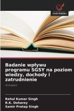 Badanie wplywu programu SGSY na poziom wiedzy, dochody i zatrudnienie